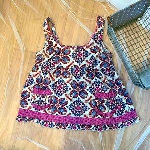 Retro Hippie Style 2000s Babydoll Tank
